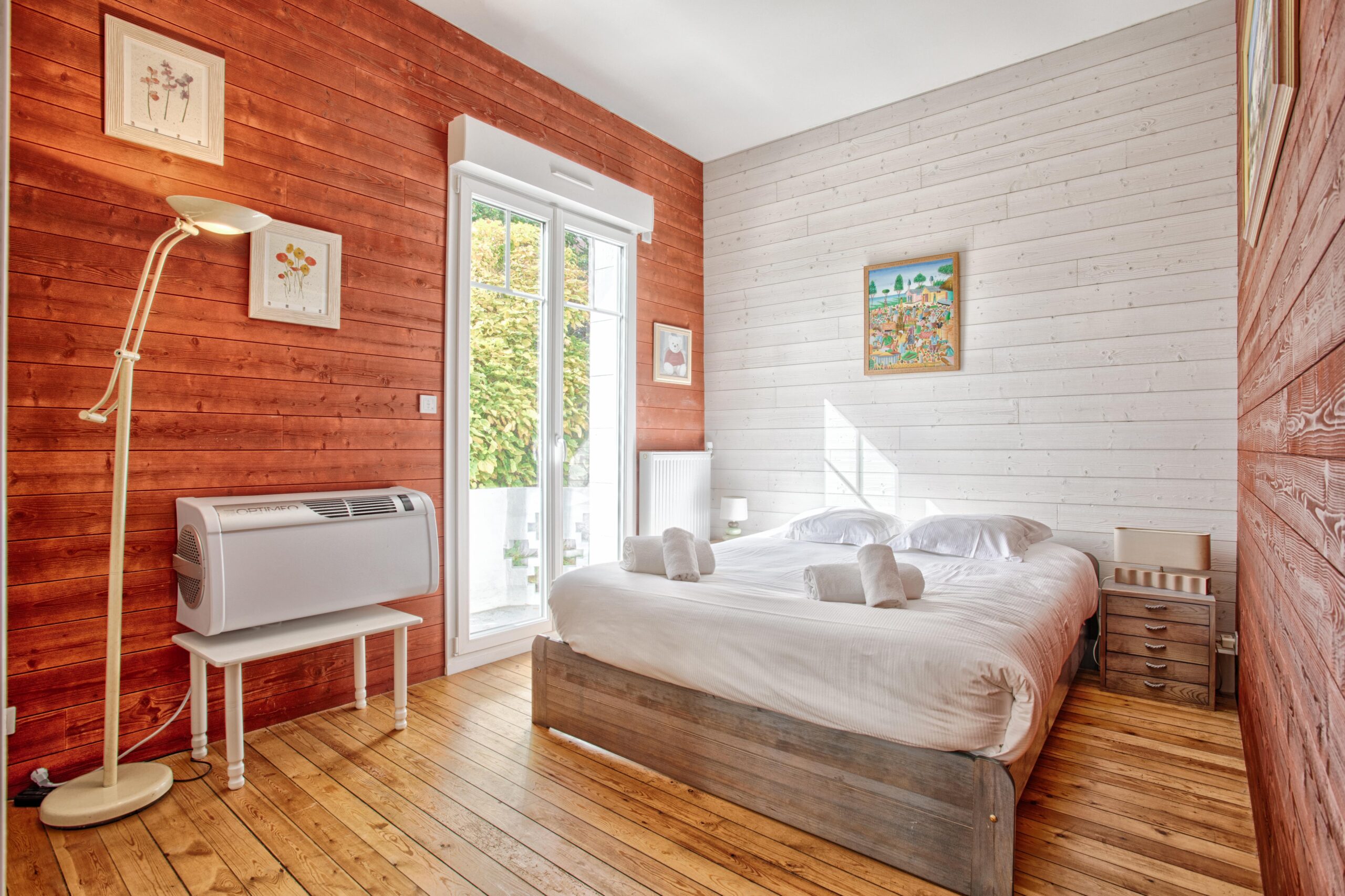 Chambre lit double étage