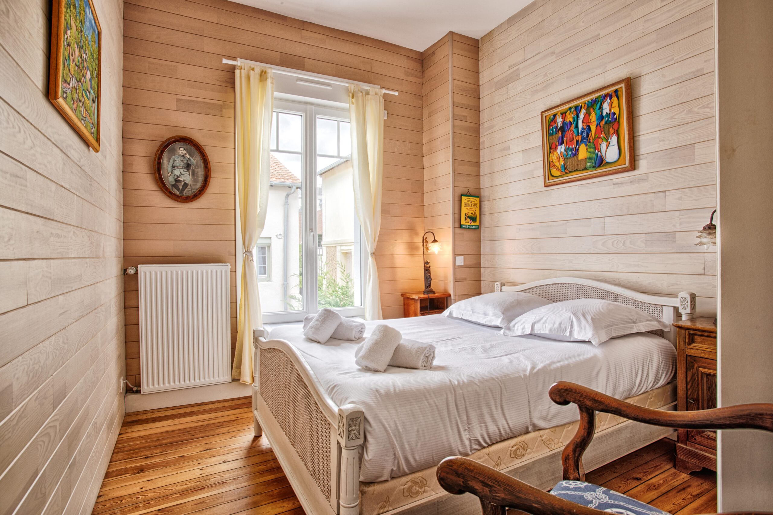 Chambre lit double étage